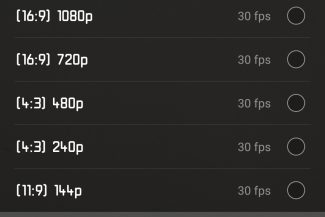 Videoeinstellungen bei Huawei Smartphones